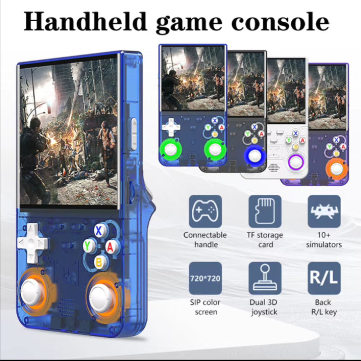 R36 Ultra Retro Handheld Game Console - 4.0 Inch IPS Screen, Portable Gaming Delight with 20,000 Games - Perfect Gift for Kids!