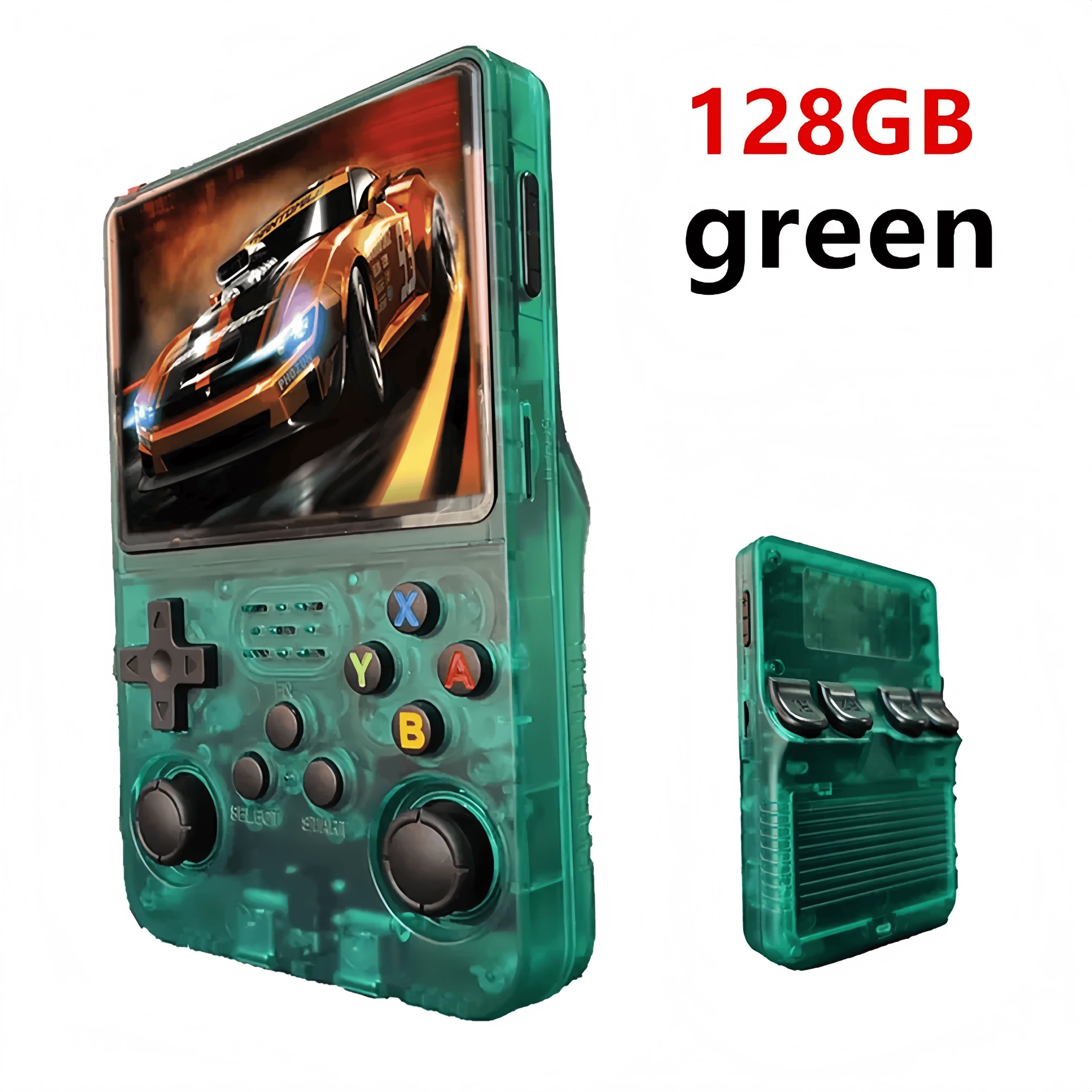 R36S handheld gaming system high resolution 640x480 IPS screen